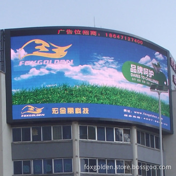 One Dollar Perpayment and Down Two Dollar Again Waterproof P10 Outdoor Full Color Movies LED Display Module for Advertising
